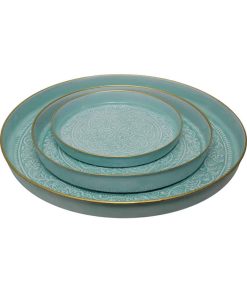 Plateau Berbère Céladon, Différentes Tailles | Bazardeluxe