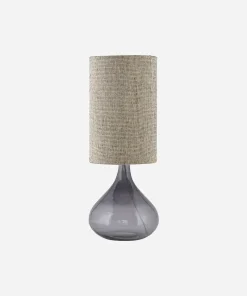 Pied de Lampe en Verre Gris, différentes tailles | House Doctor